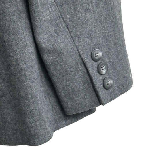 Pendleton Womens Vintage Virgin Wool Blazer Double Pockets Single Button Size 14 - Picture 3 of 5